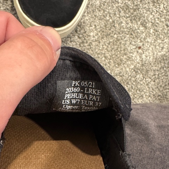 Olukai Black Slip-On Pehuea Pa’I Shoes - Picture 2 of 3